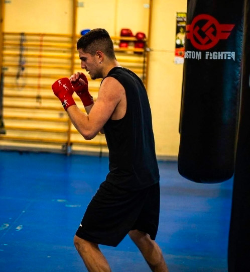 Daniel Guerrero entrenado escuela de boxeo Rayfer Ciudad Real